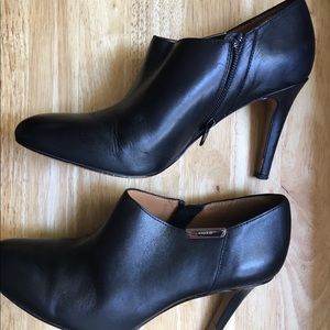 Coach Black Stiletto Boots- 8.5
